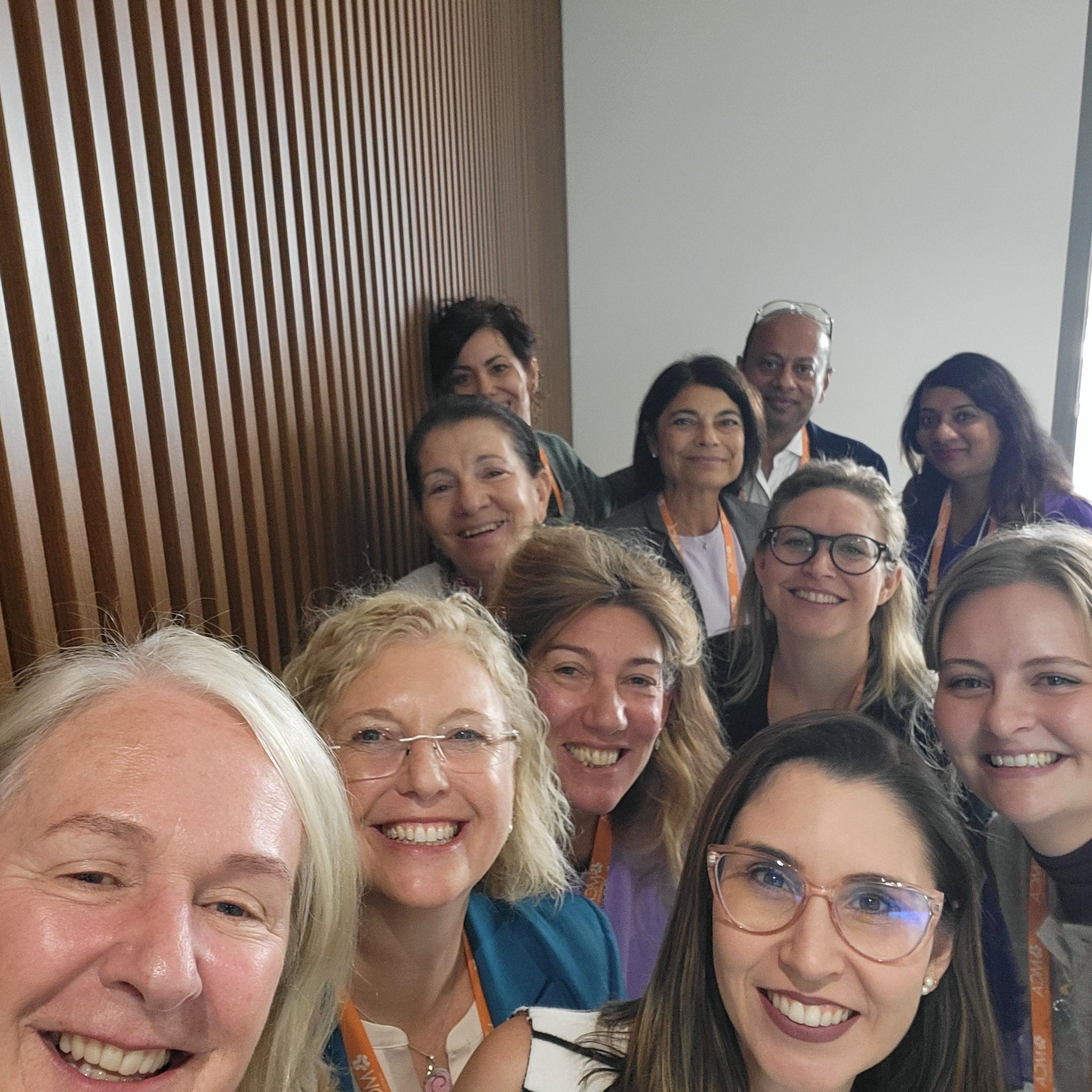 Group photo of GFCNI team and partners at jENS 2025 neonatal congress in Belgrade, Serbia