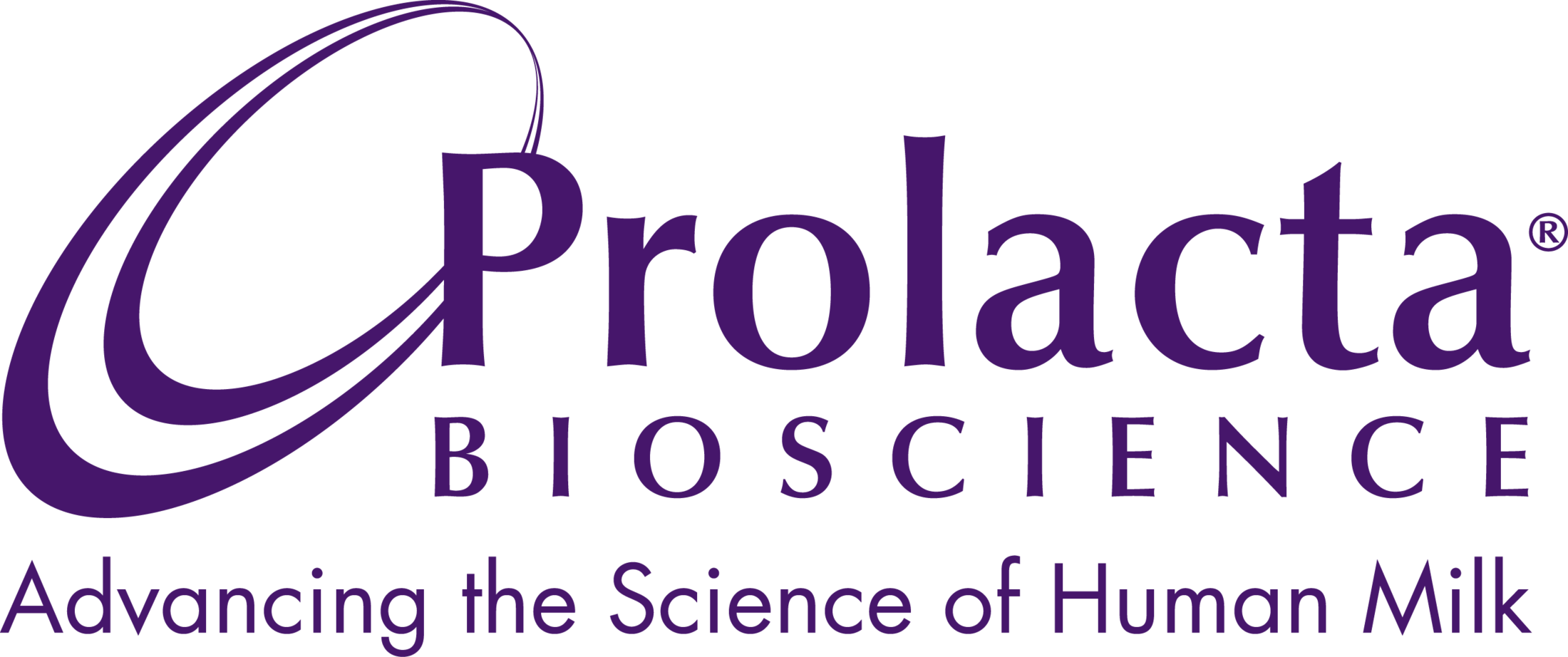 Purple Prolacta Bioscience logo with the tagline “Advancing the Science of Human Milk.”
