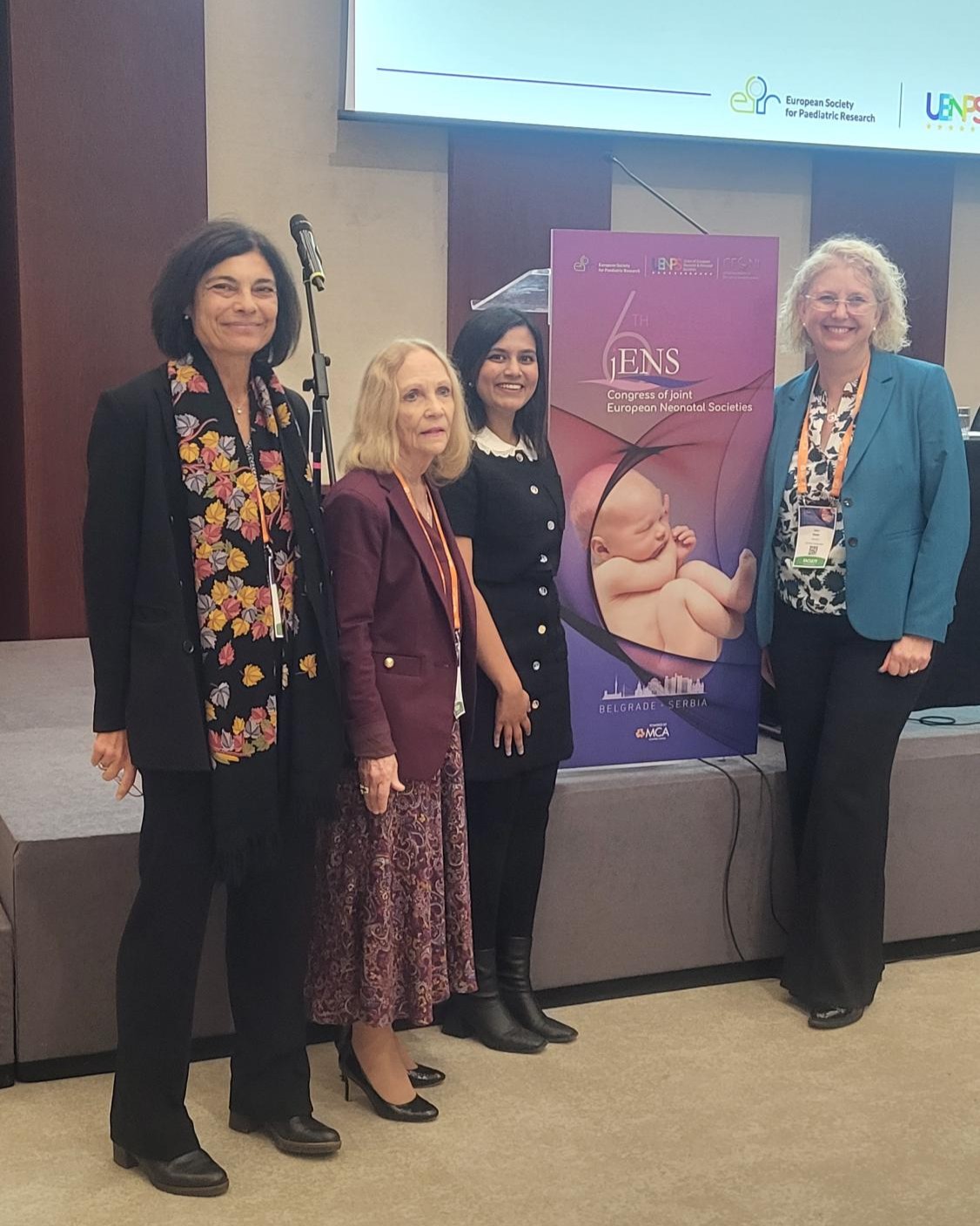 Group photo of a GFCNI session at jENS 2025 neonatal congress in Belgrade, Serbia
