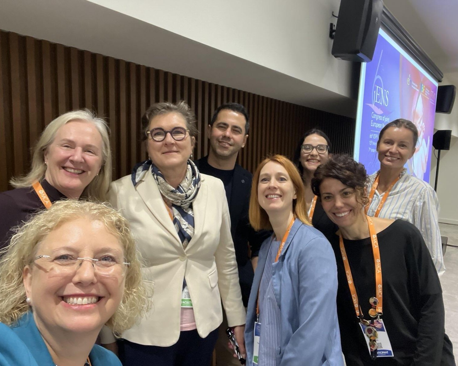 Group photo of a GFCNI session at jENS 2025 neonatal congress in Belgrade, Serbia