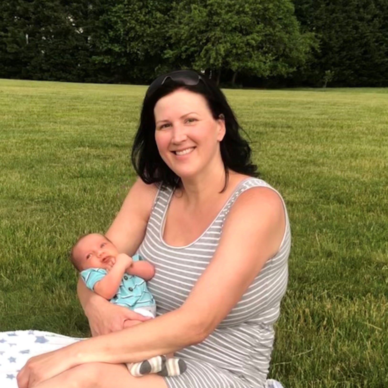 photo of Lani, holding her son