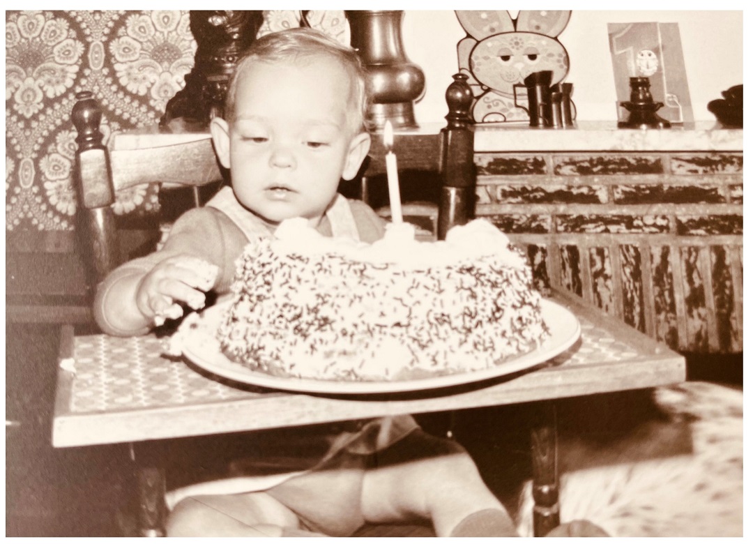 Photo of Ingeborg Anna Martens on her first birthday after being born preterm