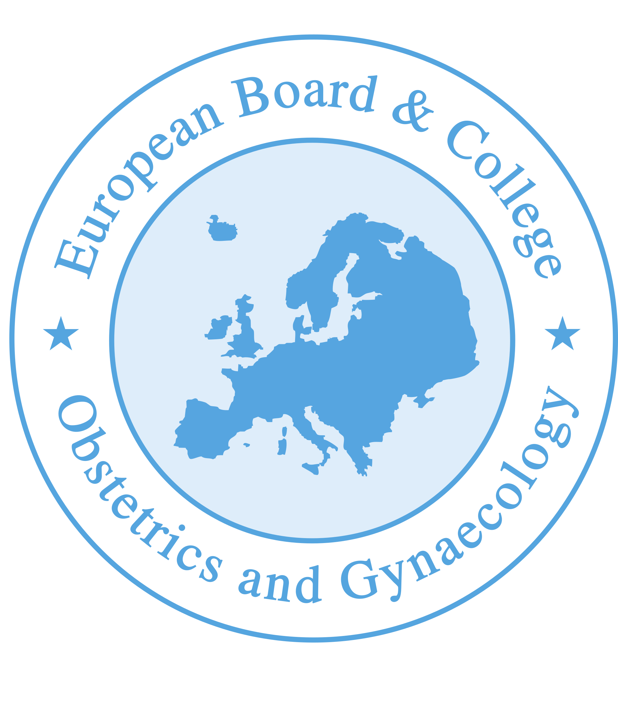 EBCOG logo with map of Europe